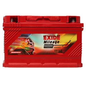 Exide Mileage Battery for Car SUV MUV available at Royal Inverter and Battery Greater Noida